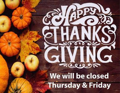 Thanksgiving Closed2